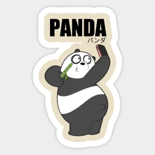 pan pan Sticker